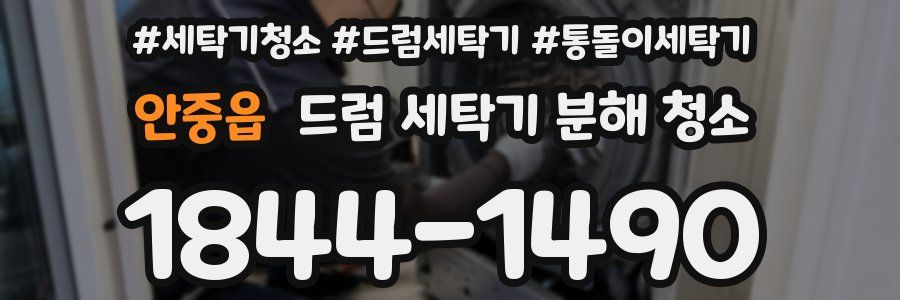 안중읍 드럼 세탁기 분해 청소