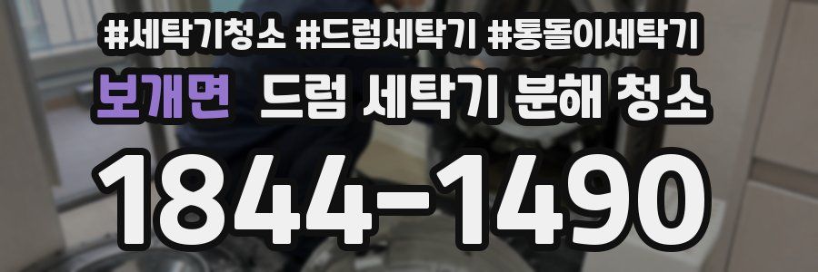 보개면 드럼 세탁기 분해 청소