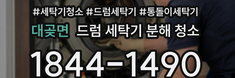 대곶면 드럼 세탁기 분해 청소