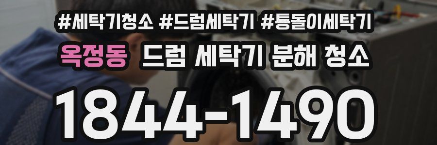 옥정동 드럼 세탁기 분해 청소