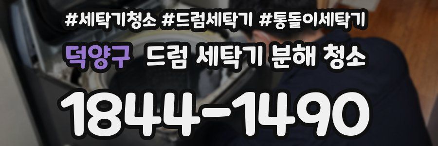 덕양구 드럼 세탁기 분해 청소
