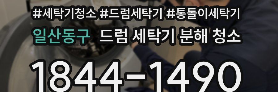 일산동구 드럼 세탁기 분해 청소