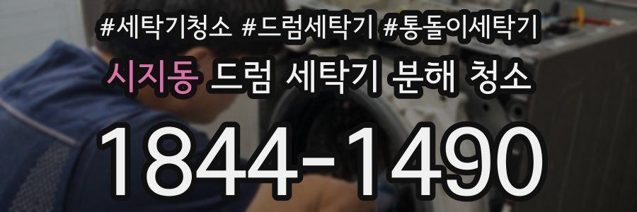 시지동 드럼 세탁기 분해 청소
