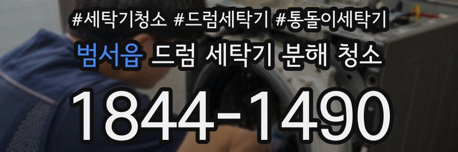 범서읍 드럼 세탁기 분해 청소