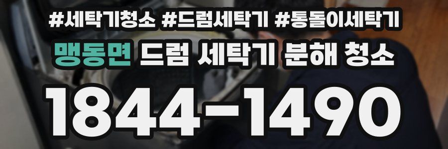 맹동면 드럼 세탁기 분해 청소