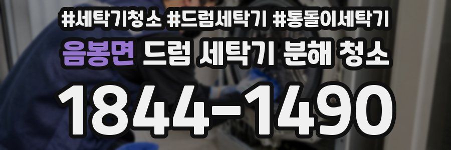 음봉면 드럼 세탁기 분해 청소