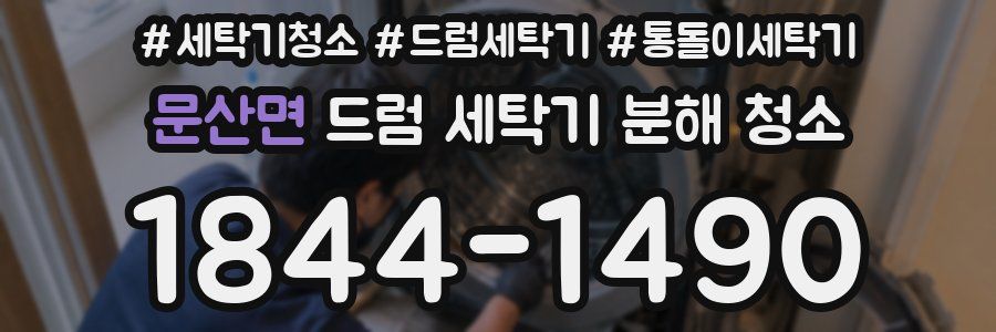 문산면 드럼 세탁기 분해 청소