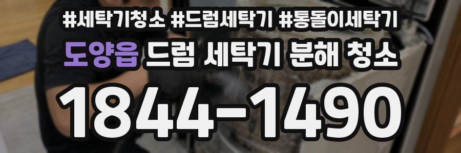 도양읍 드럼 세탁기 분해 청소