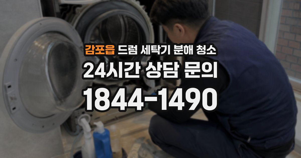 감포읍 드럼 세탁기 분해 청소