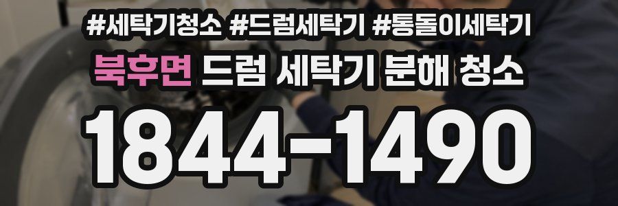 북후면 드럼 세탁기 분해 청소