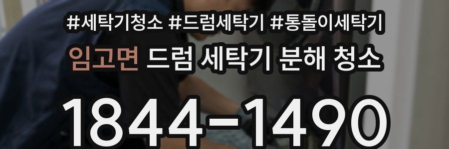 임고면 드럼 세탁기 분해 청소