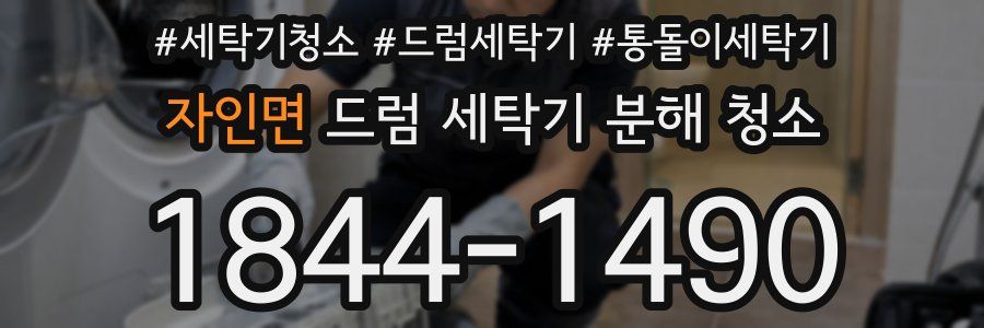 자인면 드럼 세탁기 분해 청소