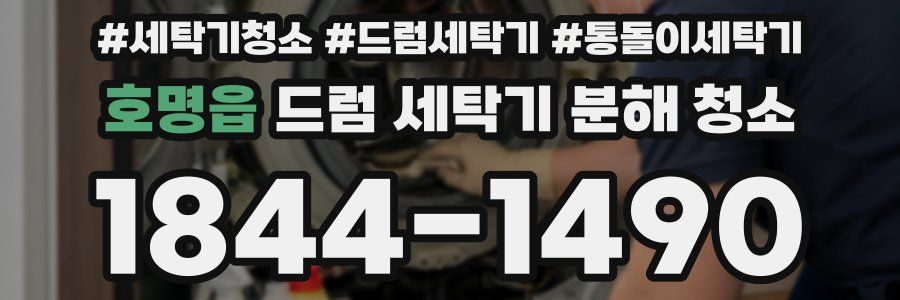 호명읍 드럼 세탁기 분해 청소