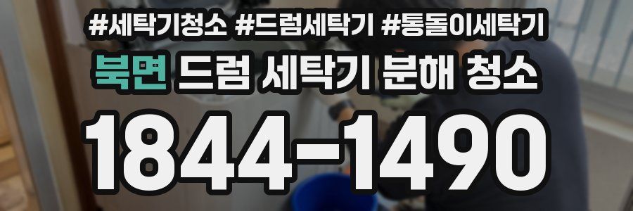 북면 드럼 세탁기 분해 청소