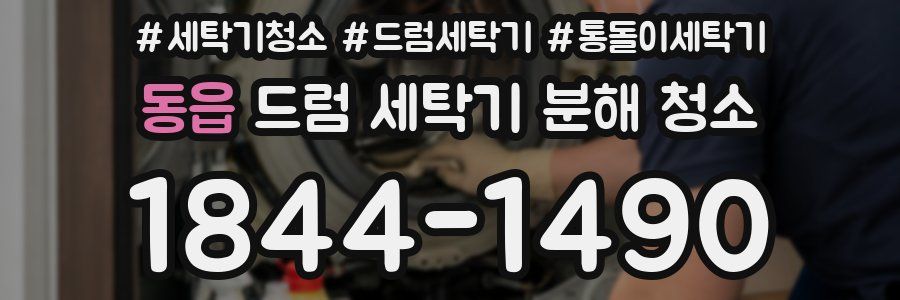 동읍 드럼 세탁기 분해 청소