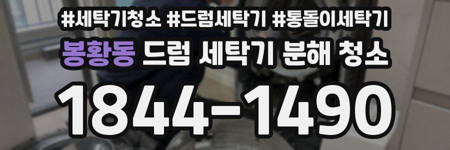 봉황동 드럼 세탁기 분해 청소