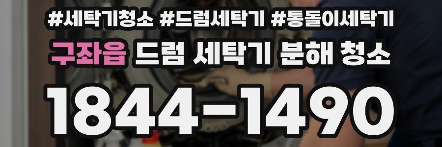 구좌읍 드럼 세탁기 분해 청소