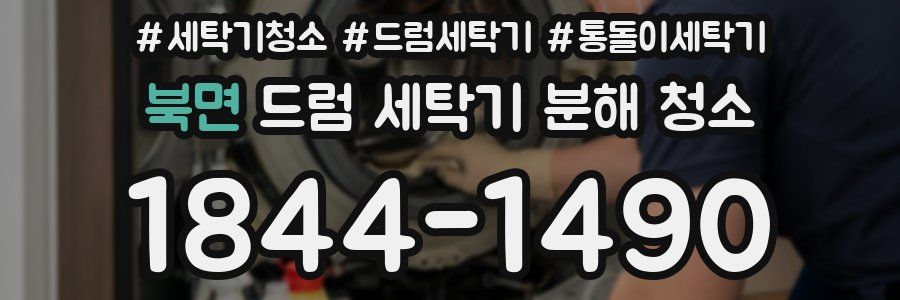 북면 드럼 세탁기 분해 청소