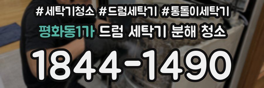 평화동1가 드럼 세탁기 분해 청소