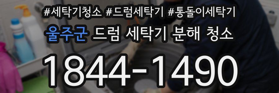 울주군 드럼 세탁기 분해 청소