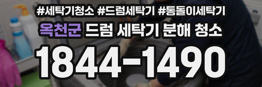 옥천군 드럼 세탁기 분해 청소
