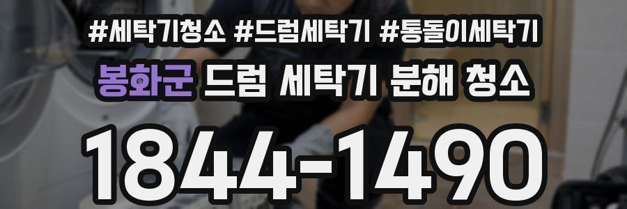 봉화군 드럼 세탁기 분해 청소