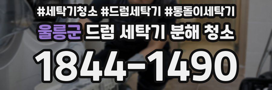 울릉군 드럼 세탁기 분해 청소