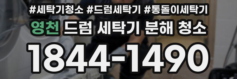 영천 드럼 세탁기 분해 청소