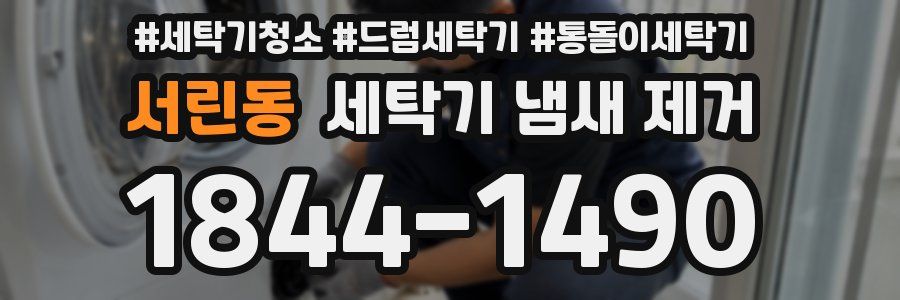 서린동 세탁기 냄새 제거