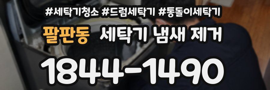 팔판동 세탁기 냄새 제거