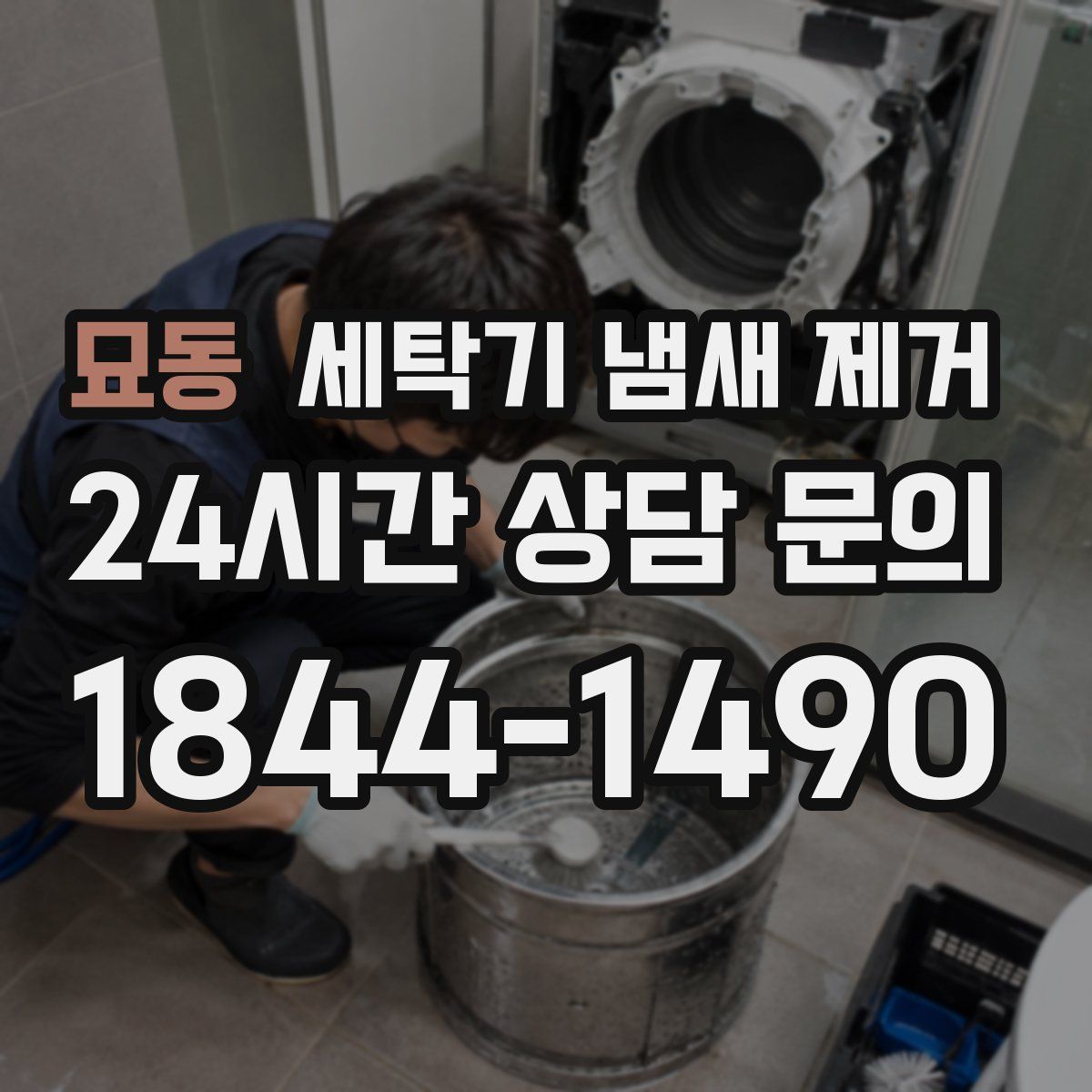 묘동 세탁기 냄새 제거