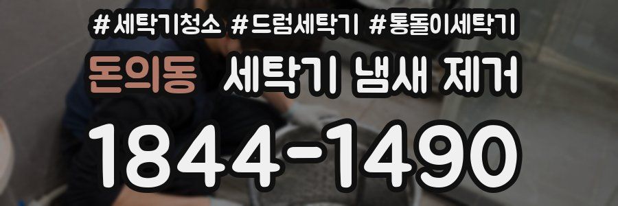 돈의동 세탁기 냄새 제거