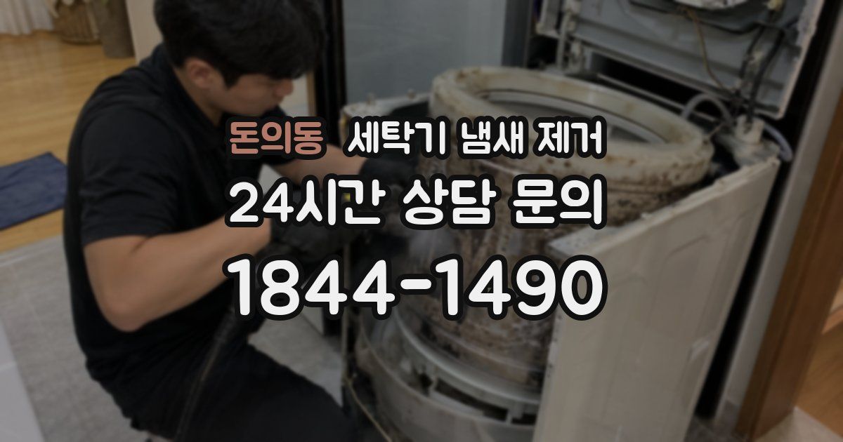 돈의동 세탁기 냄새 제거
