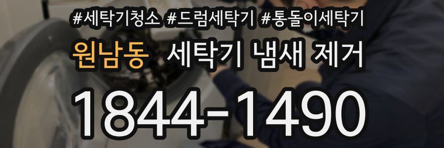 원남동 세탁기 냄새 제거