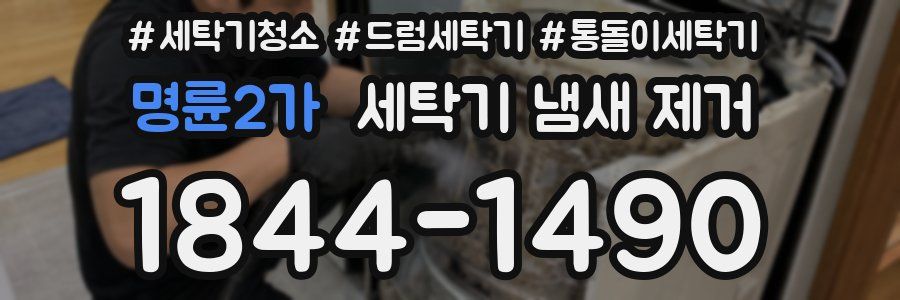 명륜2가 세탁기 냄새 제거