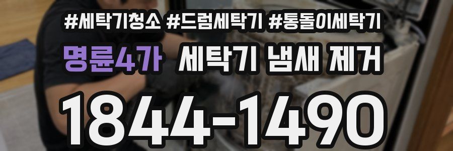 명륜4가 세탁기 냄새 제거