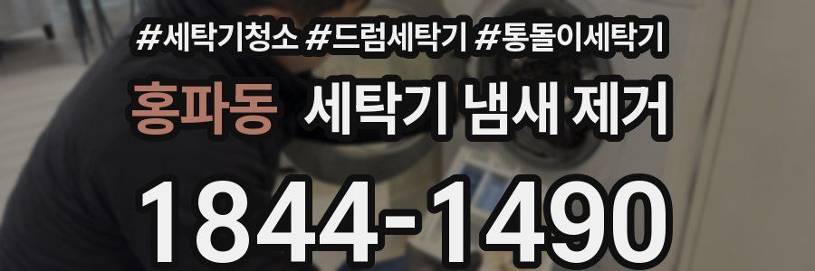 홍파동 세탁기 냄새 제거
