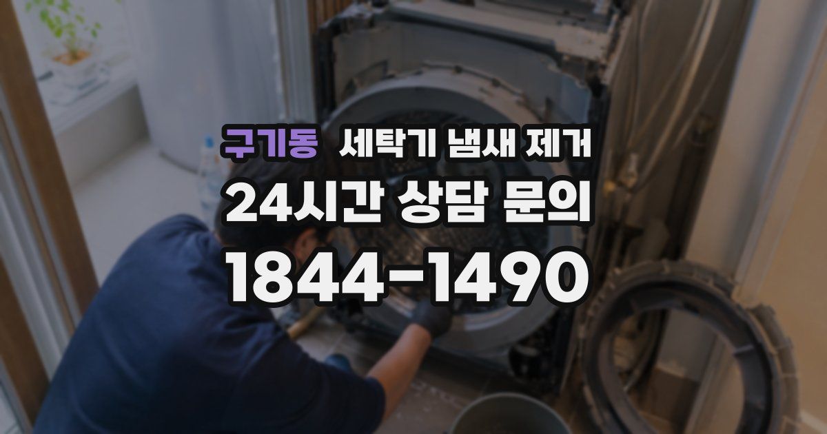 구기동 세탁기 냄새 제거