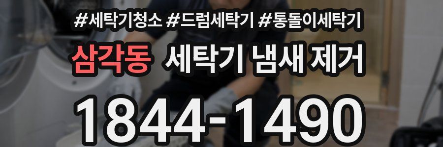 삼각동 세탁기 냄새 제거