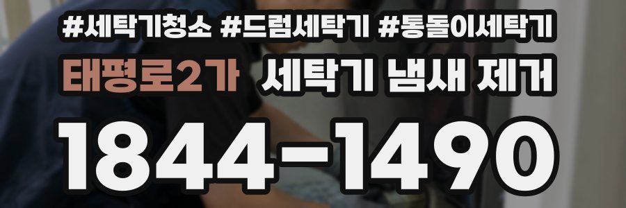 태평로2가 세탁기 냄새 제거