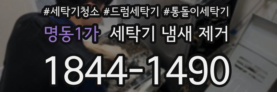 명동1가 세탁기 냄새 제거