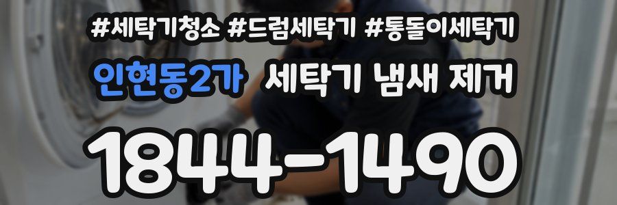 인현동2가 세탁기 냄새 제거