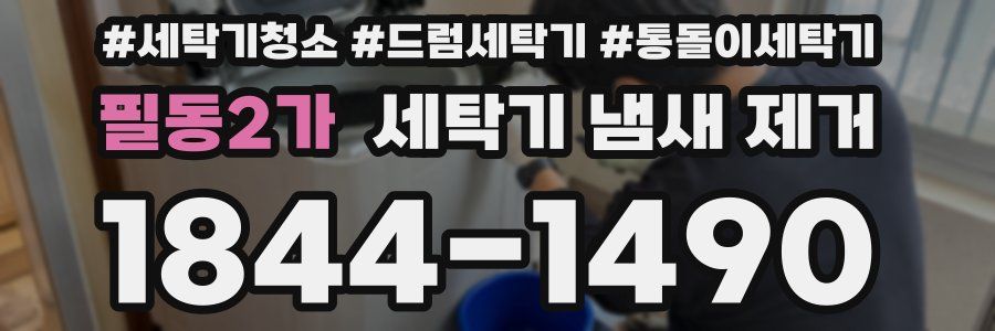 필동2가 세탁기 냄새 제거