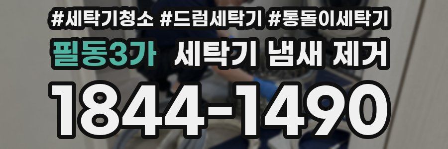 필동3가 세탁기 냄새 제거