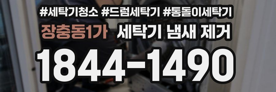 장충동1가 세탁기 냄새 제거