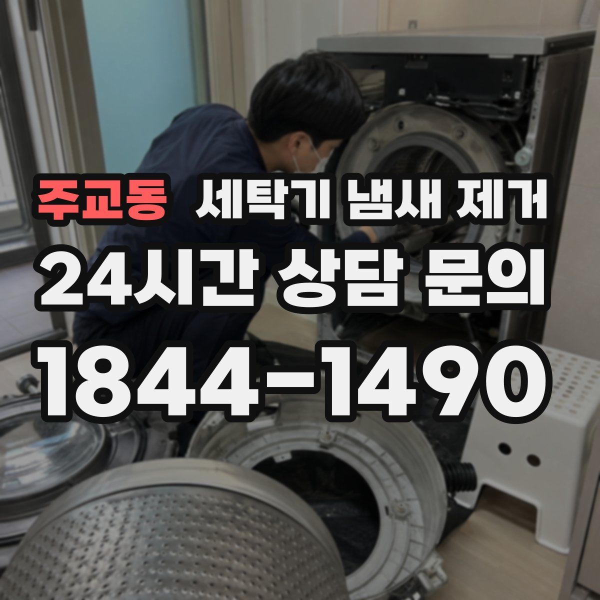 주교동 세탁기 냄새 제거