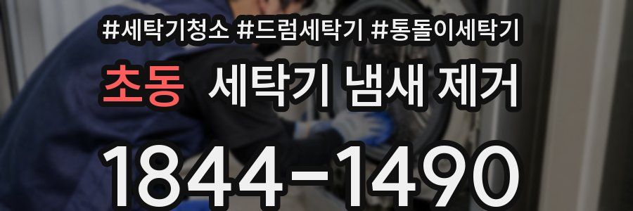 초동 세탁기 냄새 제거