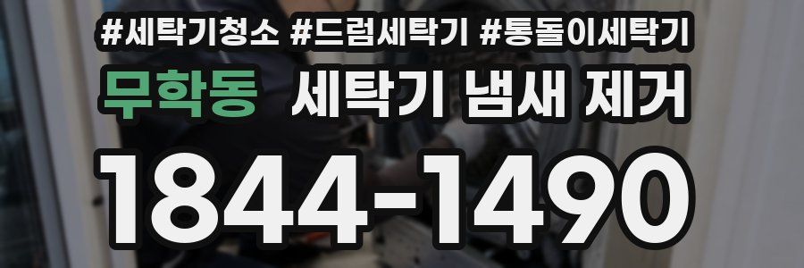 무학동 세탁기 냄새 제거