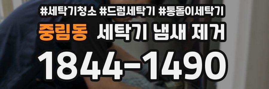 중림동 세탁기 냄새 제거