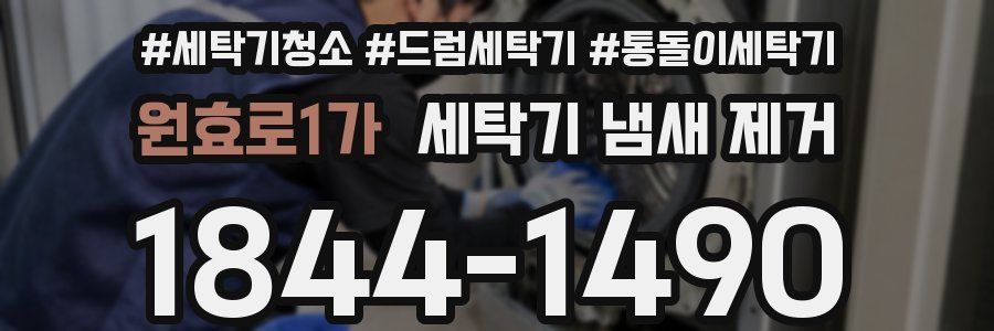 원효로1가 세탁기 냄새 제거